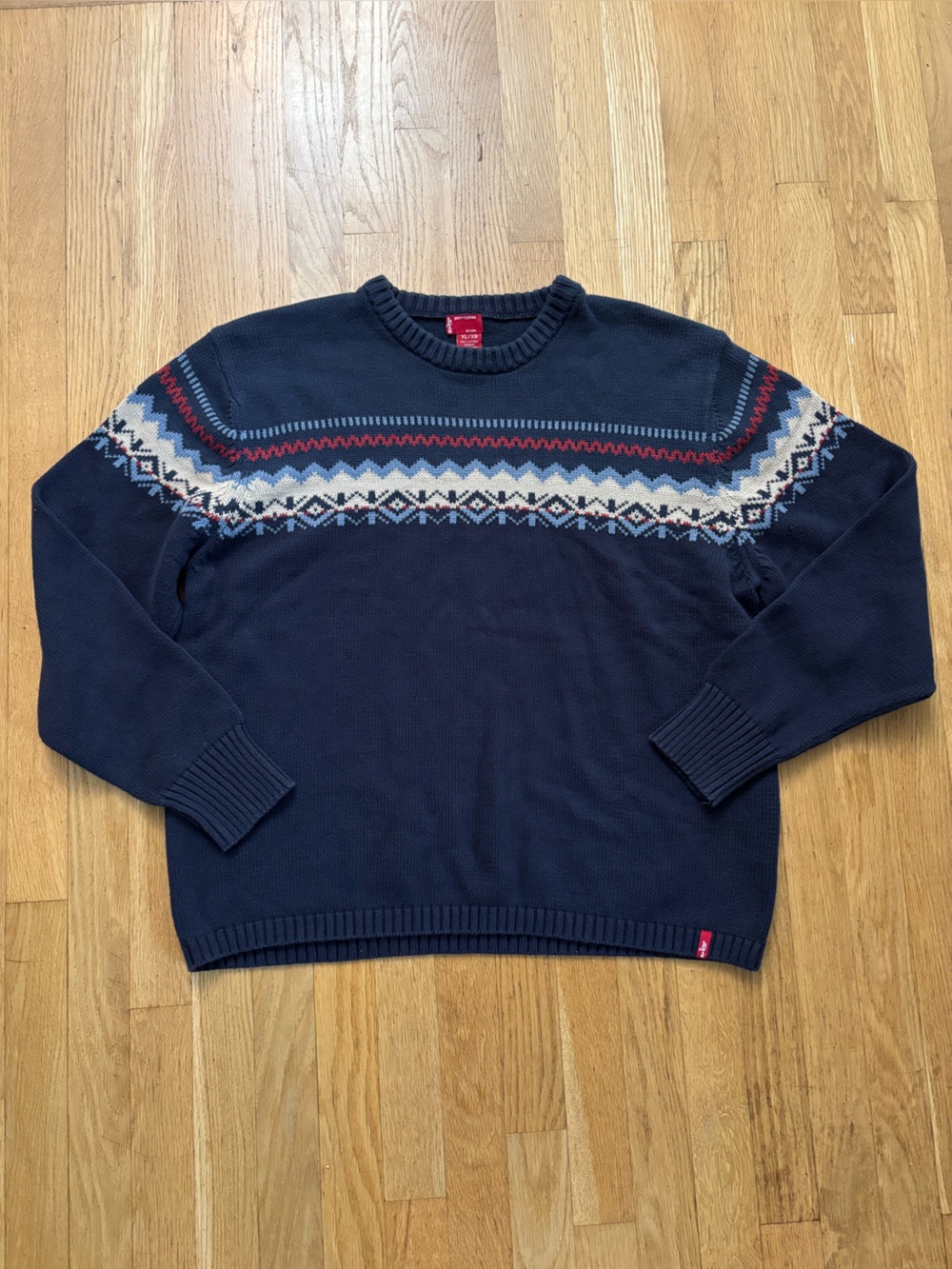 Levi’s 100% Cotton Argyle Sweater